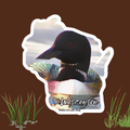Wisconsin Loon Sticker