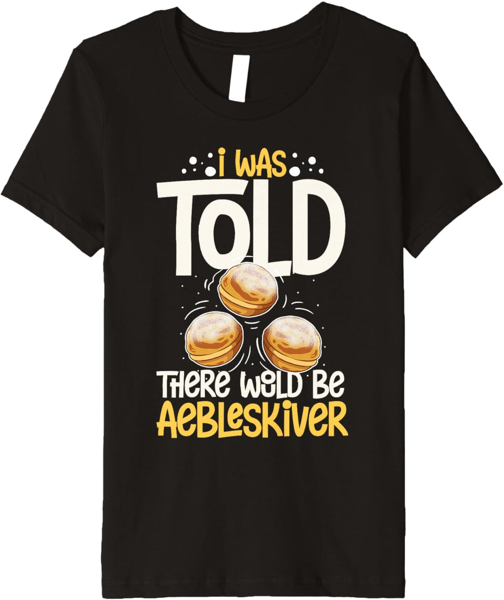 Retro Aebleskiver Pancake Pan Recipe Mix Maker Danish Premium Hoodie