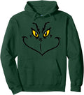 Funny Christmas Elf Face Outfit | Funny Christmas Pullover Hoodie