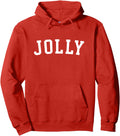Jolly Merry Christmas Pullover Hoodie