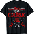 Glaedelig Jul Danish Merry Christmas Gift Idea T-Shirt T-Shirt