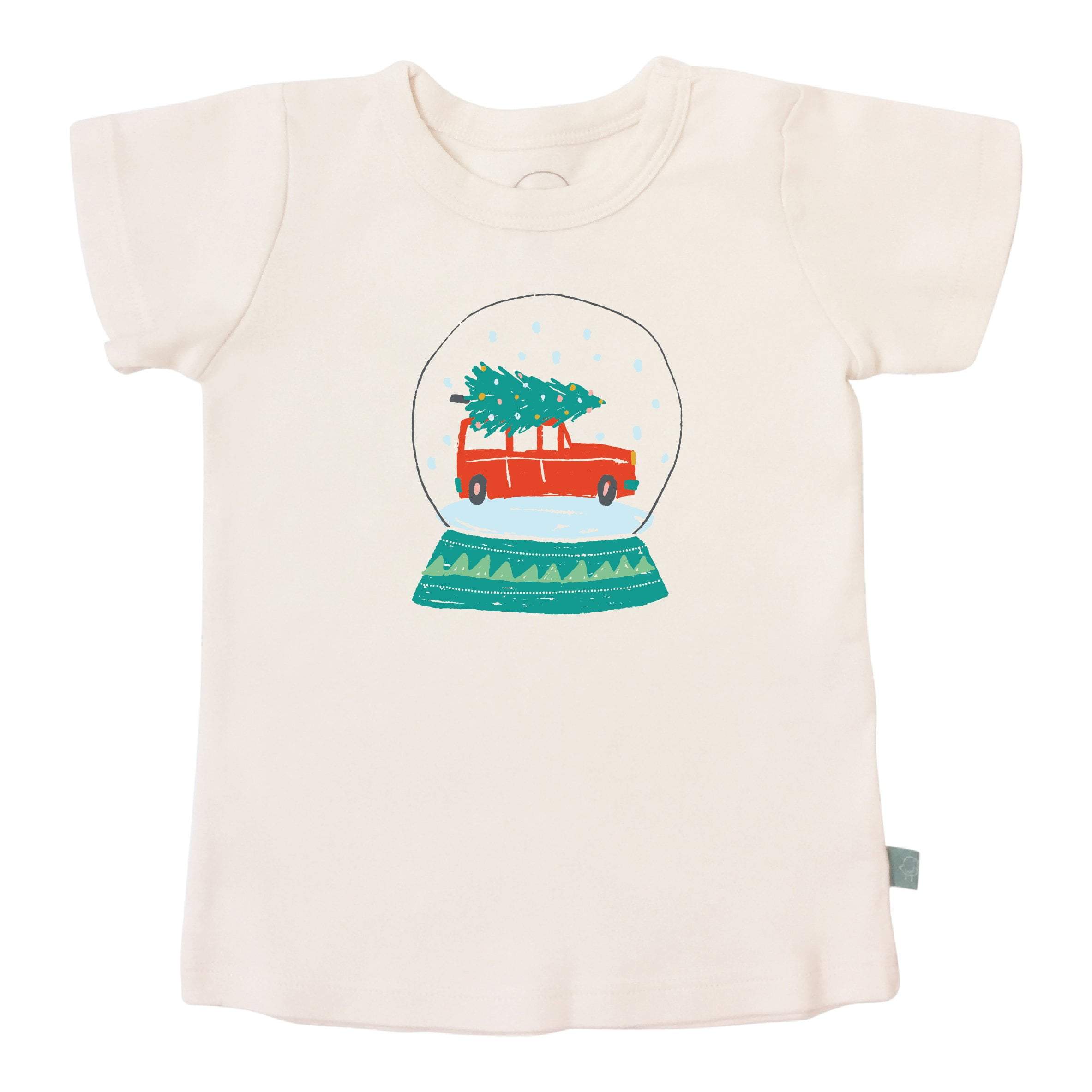 graphic tee | snow globe