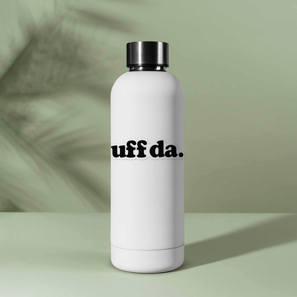 Uff Da Sticker - Funny Midwest Decal