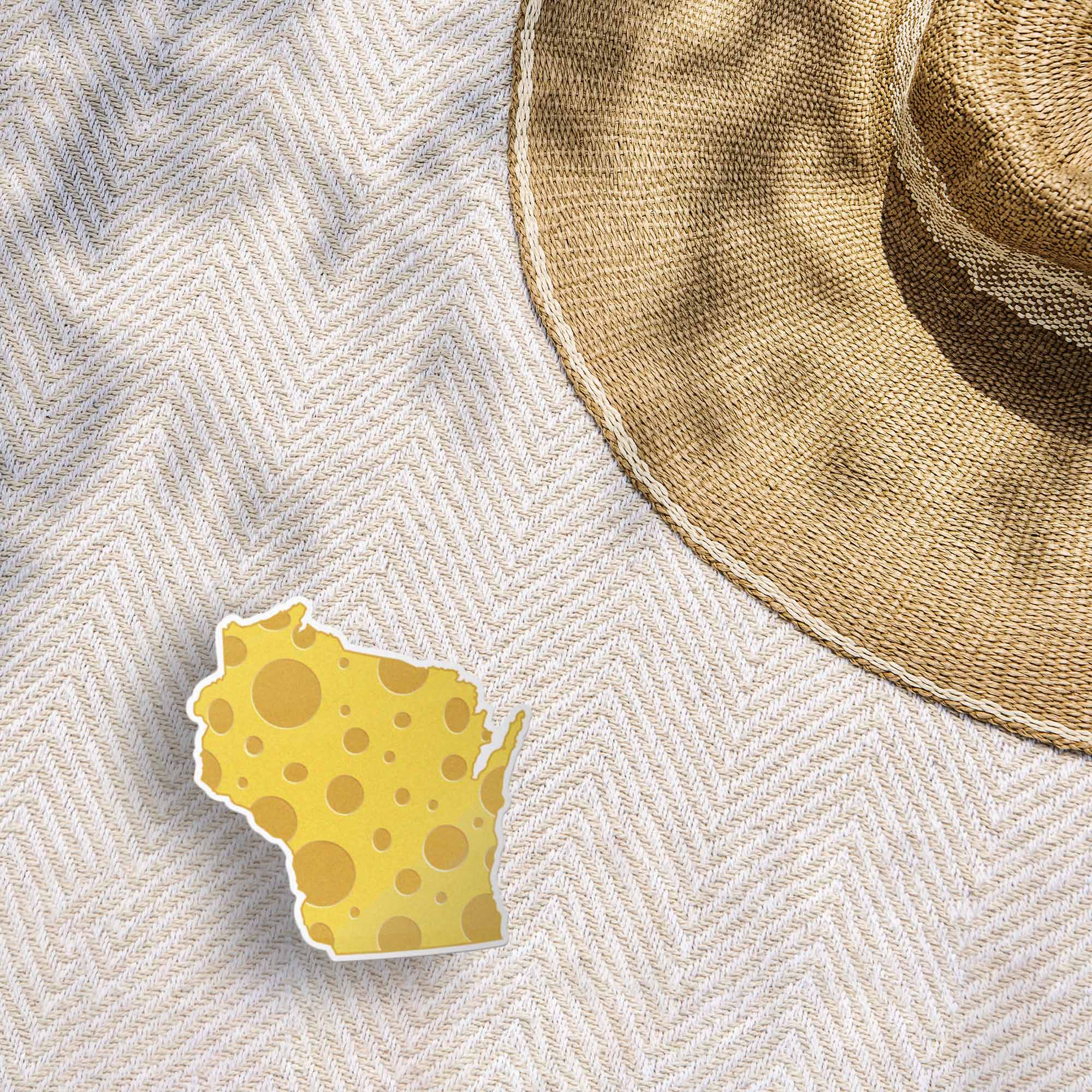 Wisconsin Cheese Sticker