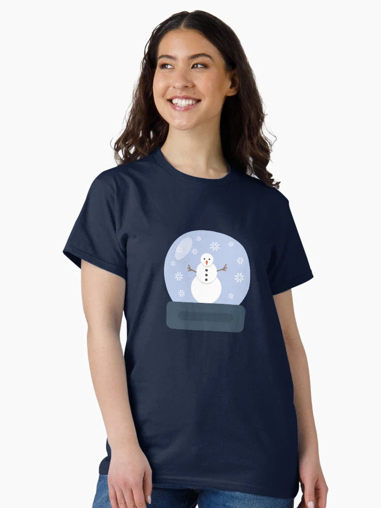 Snow globe with snowman