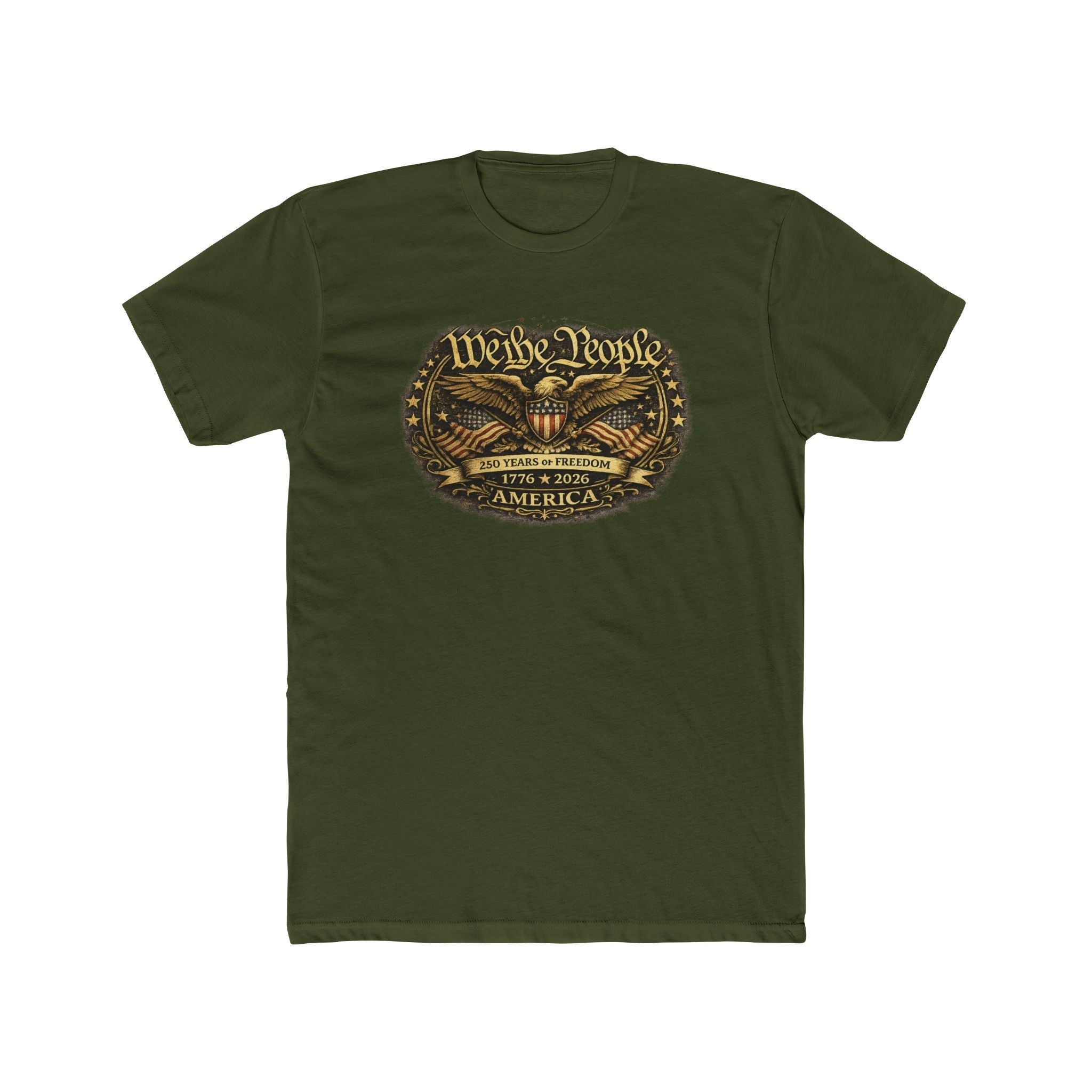 We the People – 250 Years of Freedom Heritage T-Shirt (1776–2026 Edition)